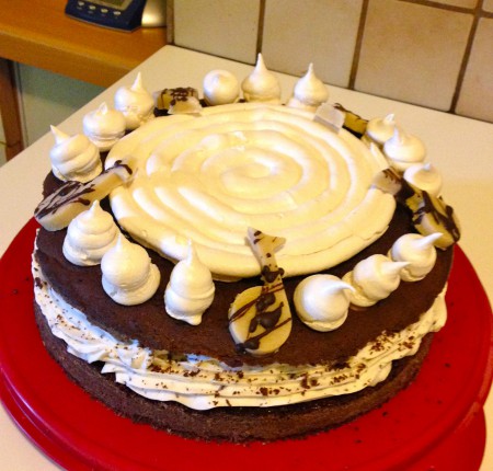 gestrudelte Schokobaisertorte