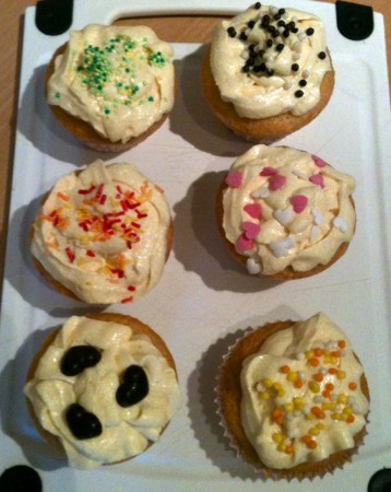 Vanillecupcakes