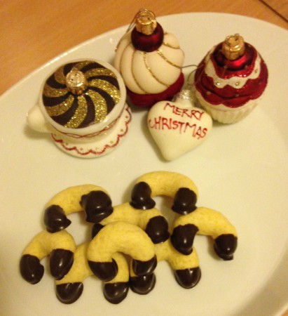 Puddingkipferl Vanille