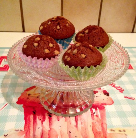 Mini Haselnuss Muffin