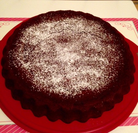 Schokoladenfondantkuchen  